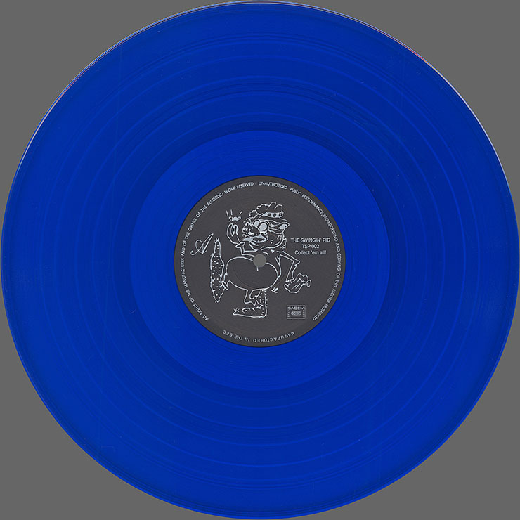 The Beatles - Ultra Rare Trax Vol.2 (The Swingin' Pig TSP 002) – LP, clear dark blue vinyl