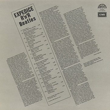 The Beatles - BEATLES 62-65 (Supraphon 1113 2957) – cover, back side