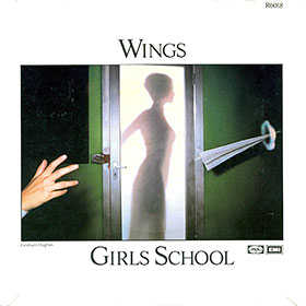 Wings - Mull Of Kintyre / Girl's School (Parlophone R 6018) – sleeve, back side