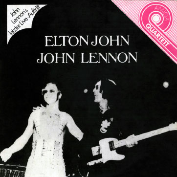 Elton John, John Lennon - Elton John Band feat. John Lennon and The Muscle Shoals Horns (AMIGA 5 56 019) – sleeve, front side