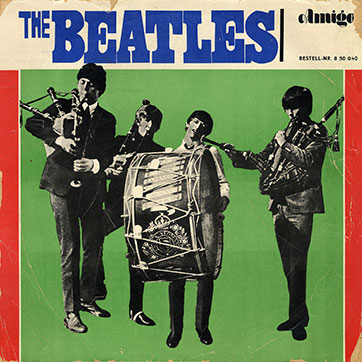 The Beatles - THE BEATLES (AMIGA 8 50 040) – cover, front side