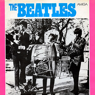 The Beatles - THE BEATLES (Amiga 8 50 962) (re-issue) – cover, front side