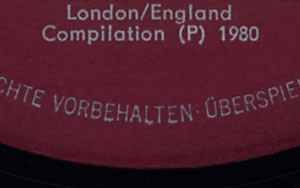 The Beatles - THE BEATLES 1967-1970 (AMIGA 8 55 742) − labels var. red 1 - fragment