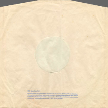 John Lennon / Plastic Ono Band - Shaved Fish (AMIGA 8 56 022) − inner sleeve, front side