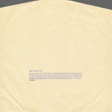 Paul and Linda McCartney - RAM (F 665.496) – inner sleeve, front side