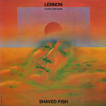 John Lennon − SHAVED FISH (The Gramophone Company of India Limited PCS 7173) – cover, front side