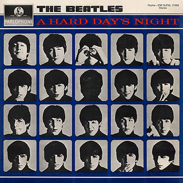 The Beatles - A HARD DAY'S NIGHT (Pepita SLPXL 17658) – cover, front side