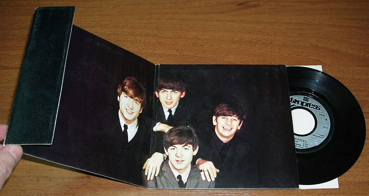 THE BEATLES 2EP set (Tonpress N-10/11) - gatefold sleeve with flaps