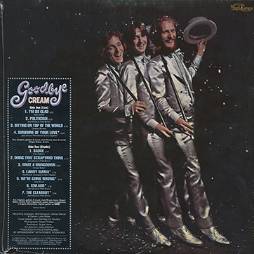Cream (featuring George Harrison) – GOODBYE [black vinyl] (Lilith Records Ltd / Vinyl Lovers 900068) – разворотная обложка, оборотная сторона