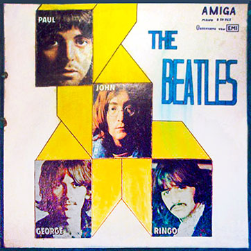 THE BEATLES LP by Amiga – self-made (fake sleeve), front side