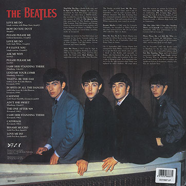 The Beatles – 1958-1962 [Usual edition] (MiruMir Music Publishing / Doxy DOY687) – sealed LP, back