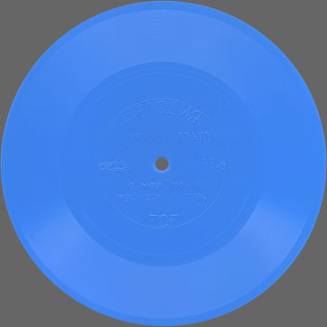 JOHN LENNON (flexi EP) containing Crippled Inside / Oh My Love // Jealous Guy – by Tbilisi Recording Studio  – flexi (var. blue-1), side 1