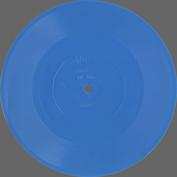 VOCAL-INSRUMENTAL ENSEMBLE (7" flexi EP) containing Here Comes The Sun / Because // Golden Slumbers-Carry That Weight-The End by All-Union Recording Studio – flexi (blue-2), side 2