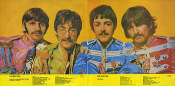 SGT. PEPPER'S LONELY HEARTS CLUB BAND. REVOLVER 2LP (Antrop П91 00117) – color tints of the gatefold sleeve