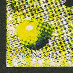 Битлз - ЭЙ, ДЖУД / The Beatles - HEY JUDE (Antrop П92 00287) – green apple on the back side of the sleeve