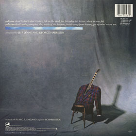 Original UK edition of CLOUD NINE LP by Dark Horse – sleeve, back side