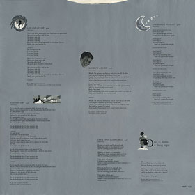 ALL THE BEST! 2LP-set by Parlophone - picture inner sleeve for LP 2, front side