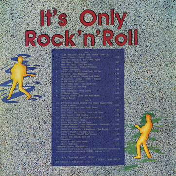 Битлз - сборник IT'S ONLY ROCK 'N' ROLL (Русский диск R60 01815) – sleeve (var. 2), back side