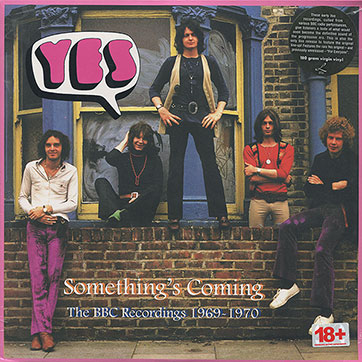 Yes – Something's Coming: The BBC Recordings 1969-1970 (Lilith Records Ltd LR156) – sealed edition (sleeve), front side