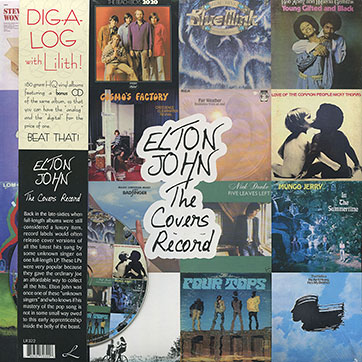 Elton John – THE COVERS RECORD (Lilith Records LR322) – sealed edition (sleeve), front side