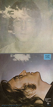 John Lennon - IMAGINE (Balkanton ВТА 12502) – color tint of the sleeve carrying var. B of the back side