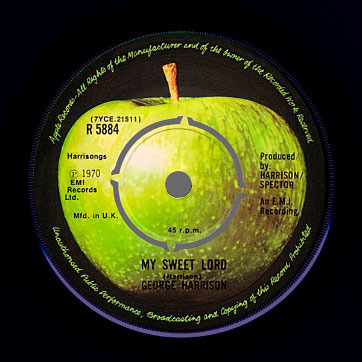 George Harrison - Got My Mind Set On You / Lay His Head (Dark Horse W8178 / 928 178-7) – grey label, side 1