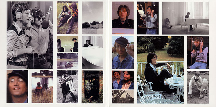 John Lennon - IMAGINE (digitally remastered & remixed) by Apple (UK) – gatefold sleeve, inside