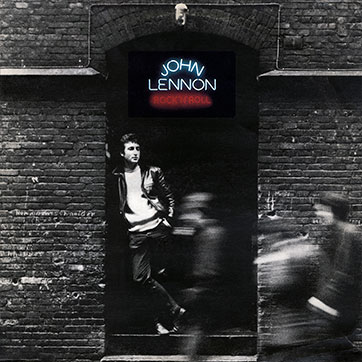 John Lennon - Rock 'N' Roll (Apple PCS 7169) − matte cover, front side (Type 1 and Type 2)