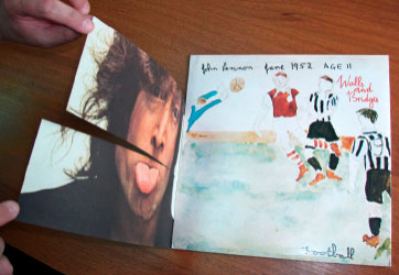 John Lennon - Walls and Bridges (Apple PCTC 253) − cover with surprise, front side