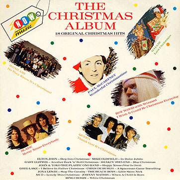 Various Artists - NOW – THE CHRISTMAS ALBUM (EMI/Virgin NOX 1) – cover, front side
