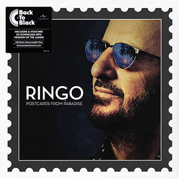 Ringo Starr - TIME TAKES TIME (Sony Music / Music On Vinyl MOVLP572 / 8719262005020) – cover in clear poly bag self adhesive with sticker on front side
