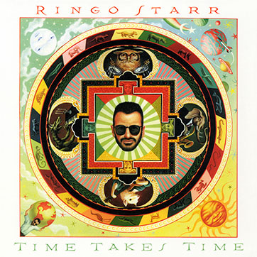 Ringo Starr - TIME TAKES TIME (Sony Music / Music On Vinyl MOVLP572 / 8719262016156) – cover, front side
