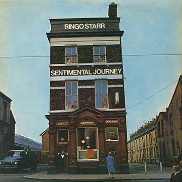 Ringo Starr - SENTIMENTAL JOURNEY (Apple PCS 7101) - cover (var. dark), front side