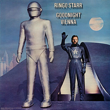 Ringo Starr - GOODNIGHT VIENNA (Apple PCS 7168) - cover, front side