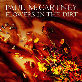 Original UK version of FLOWERS IN THE DIRT LP by Parlophone – sleeve, front side