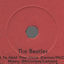 THE BEATLES LP by Amiga (manufactured in the USSR by Melodiya) – stamp of press mould around central hole of records manufactured in the USSR