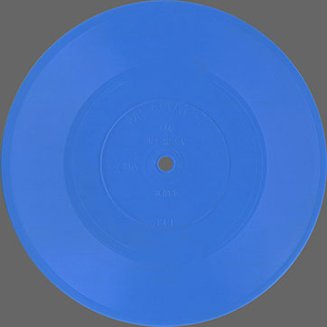Вокально-инструментальный ансамбль Битлз гибкая пластинка с песнями Сад / Что-нибудь // Встреча (Мелодия Г62–04451-52), Всесоюзная студия грамзаписи  – гибкая пластинка (вар. blue-2), сторона 1