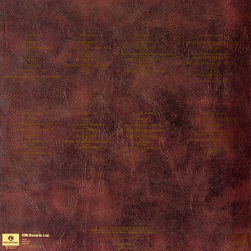 The Beatles - LOVE SONGS (Балкантон ВТА 1141/42) - gatefold sleeve (var. 1), back side (var. A)