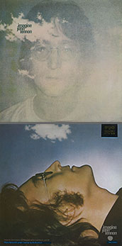 John Lennon - IMAGINE (Balkanton ВТА 12502) – color tint of the sleeve carrying var. E of the back side