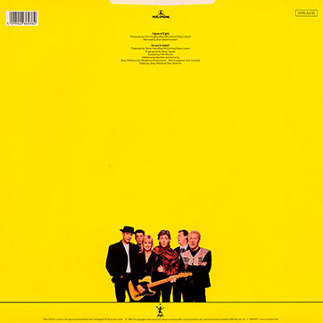 Paul McCartney - Figure Of Eight / Ou Est Le Soleil? (Parlophone 12RS 6235) – cover, back side