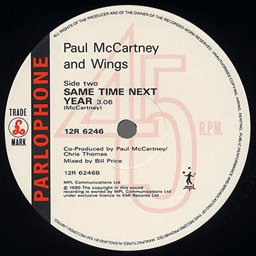 Paul McCartney - Figure Of Eight / This One (Club Lovejoys Mix) (Parlophone 12R 6235) – side B