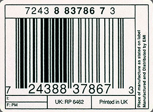 Paul McCartney - Young Boy (Parlophone RP 6462) UK picture single − bar-code sticker on plastic bag