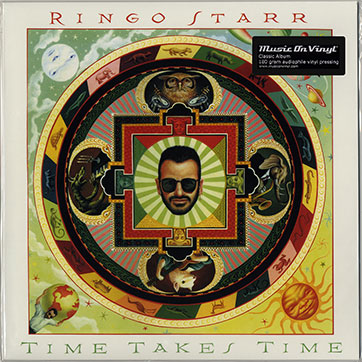 Ringo Starr - TIME TAKES TIME (Sony Music / Music On Vinyl MOVLP572 / 8719262005020) – cover in clear poly bag self adhesive with sticker on front side