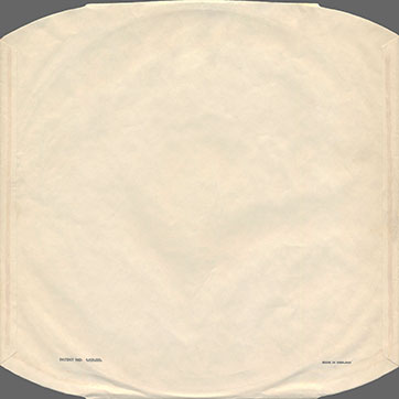 Ringo Starr - SENTIMENTAL JOURNEY (Apple PCS 7101) - factory inner sleeve, back side